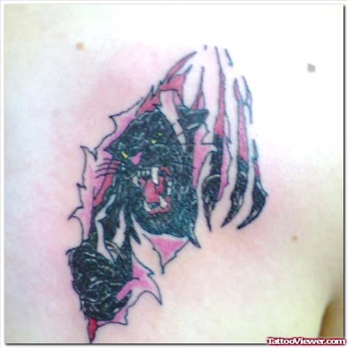 Panther Paw Scratch Tattoo Design