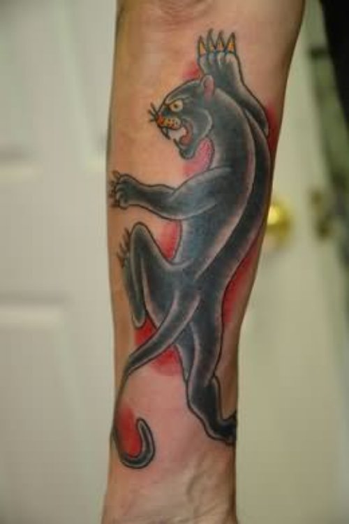 Get Your Panther Tattoo On Arm