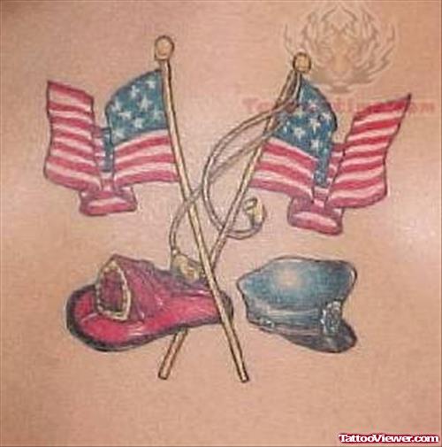 Patriotic Tattoo - Ruling The World