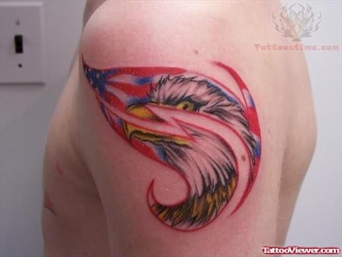 Cool Patriotic Tattoo Design