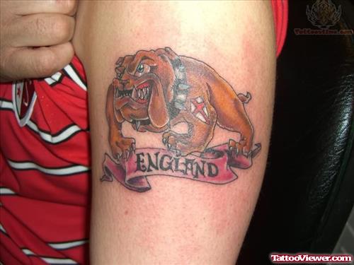 Patriotic  England Tattoo
