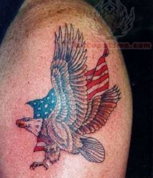 Nice Patriotic Tattoo