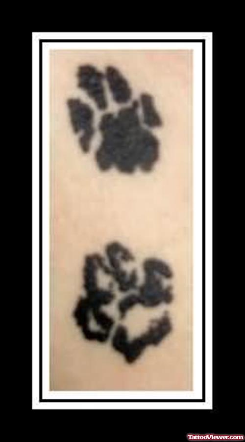 Paw Print Tattoo Picture