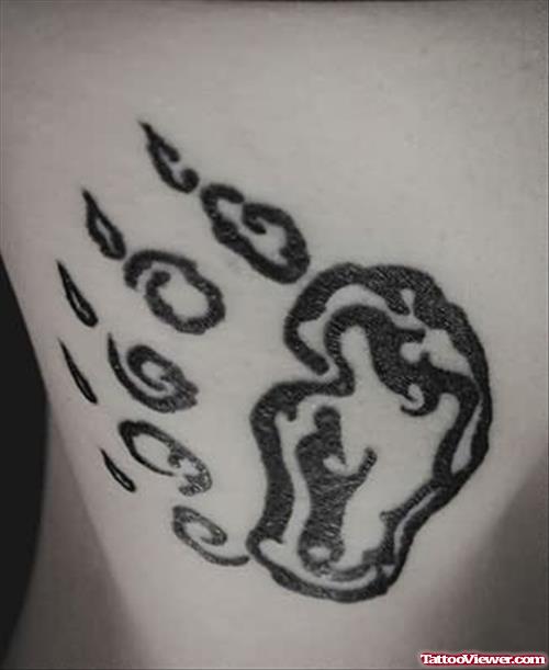 Bear Claw Tattoo Art