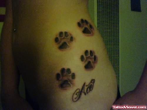 Animal Paw Tattoo
