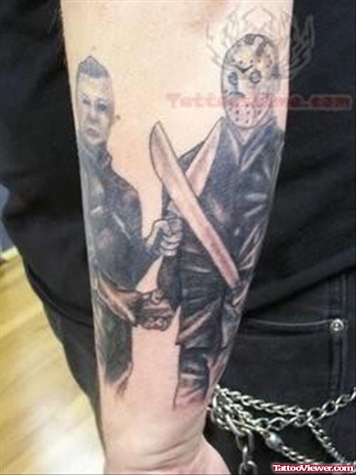 Awesome People Tattoo On Arm