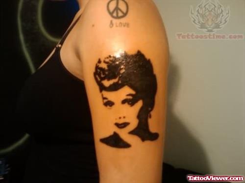 Lucille Ball Tattoo