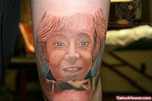 Tattoo of A Boy