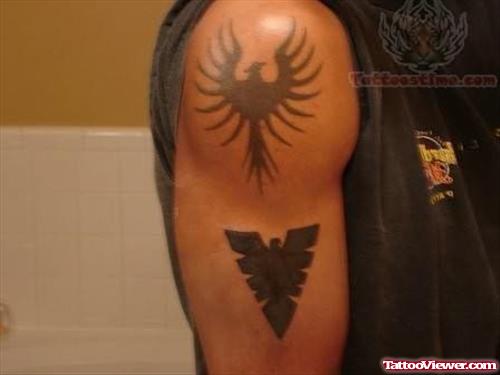 Strong Phoenix Tattoo