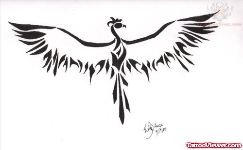 Phoenix Tattoo Design Picture