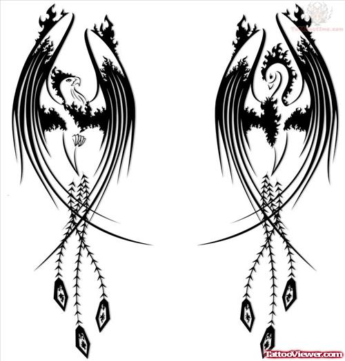 Phoenix Tattoos Designs