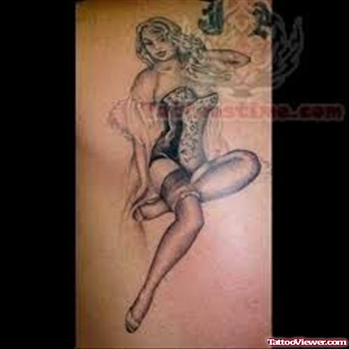 Pin Up Girl Tattoo Images