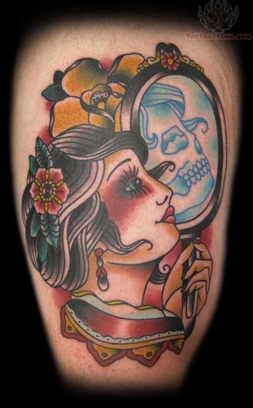 Pin Up Girl Tattoo Picture