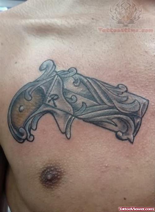 Derringer Pistol Tattoo By Tattoostime