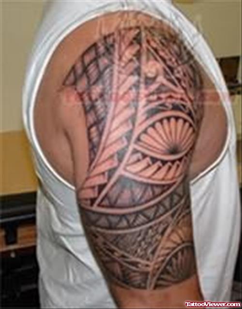 Polynesian Shoulder Tattoos