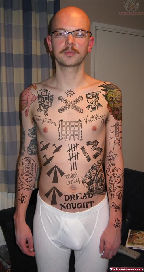 Tom Fogarty Tattoos