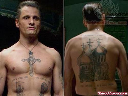 Prison Tattoos On Front And Back