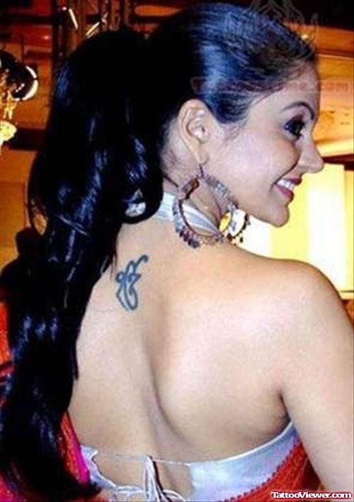 Sikh Tattoo On Mandira Bedi