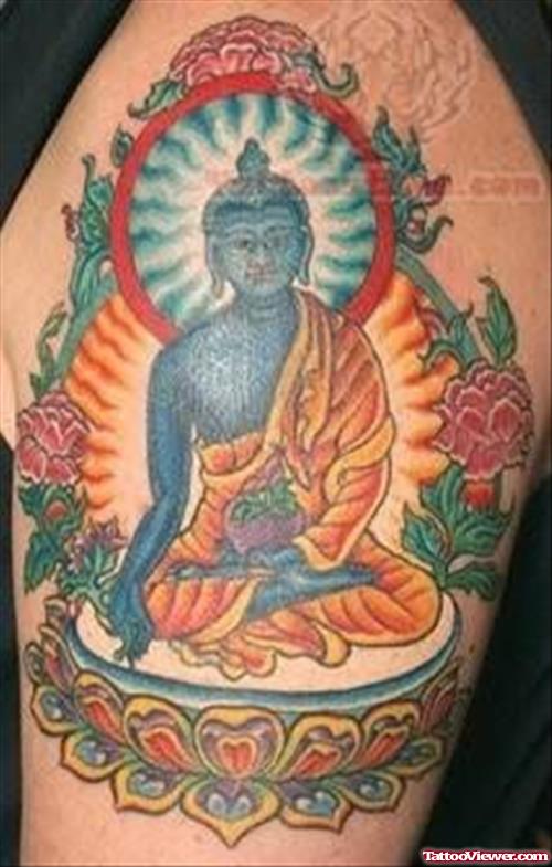 Lord Buddha - Religious Tattoo