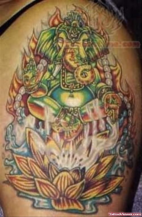 Lord Ganesha - Religious Tattoos