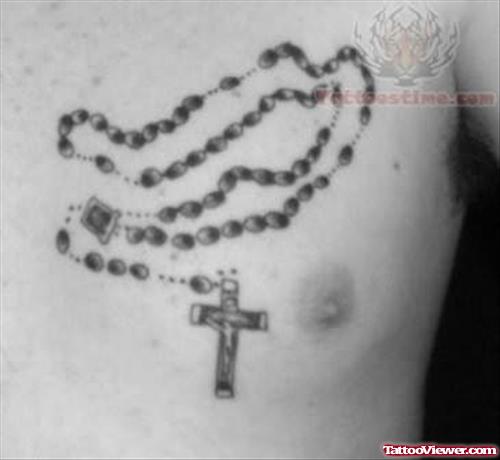 Christian Tattoo On Chest