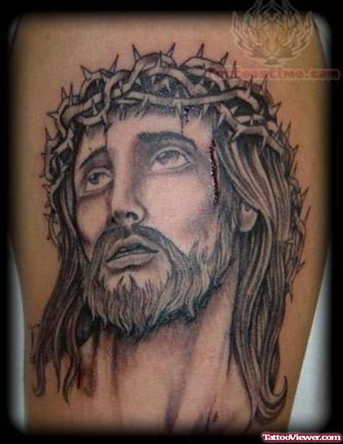 Religious Jesus Tattoo Image