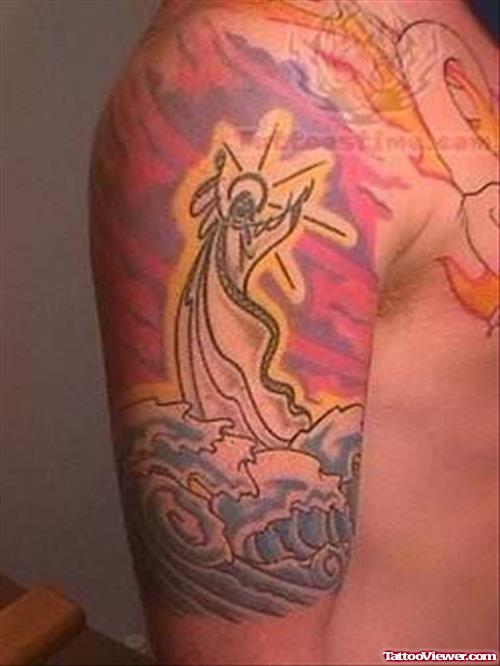 Awesome Jesus Christ Tattoo
