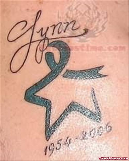 Rememberence Star Tattoo