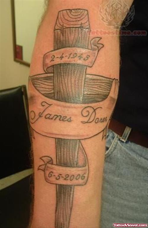 Rememberence Tattoo For Arm