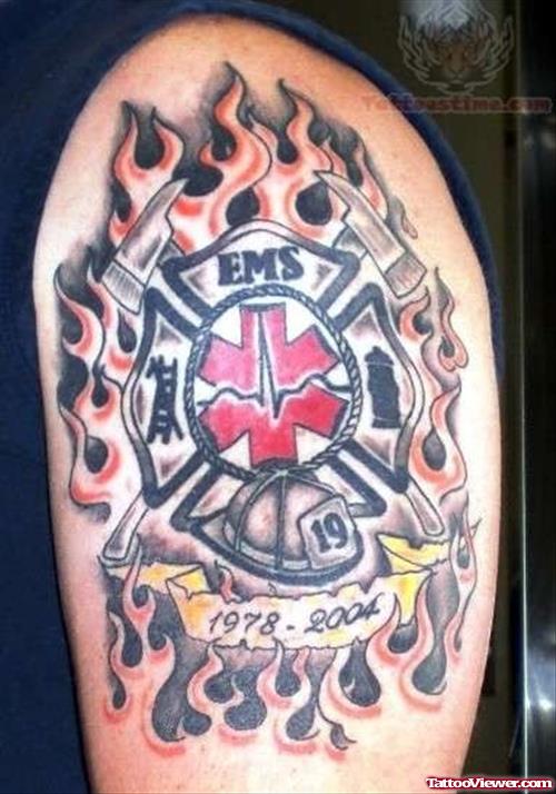 EMS Remembrance Tattoo