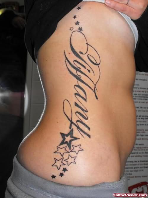 Fantasy Side of Ribs Tattoos for Women