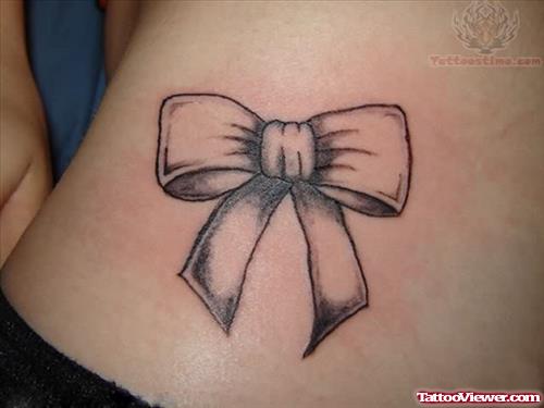Bow Ribbon Tattoo