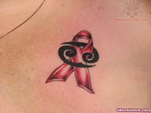 Cool Ribbon Tattoo