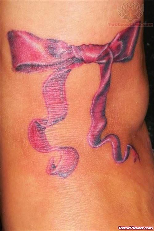 Pink Ribbon Tattoo Picture