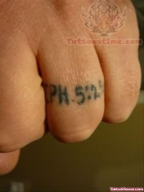 IPH Ring Tattoo