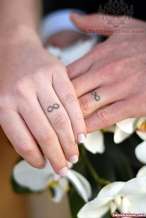 Infinity Wedding Rings Tattoos