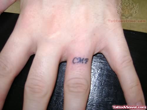 CMF Ring Tattoo