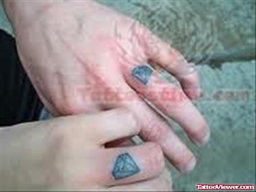 Diamond Ring Tattoos