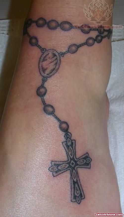 Rosary Beads Tattoo