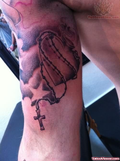 Arm Rosary Tattoos
