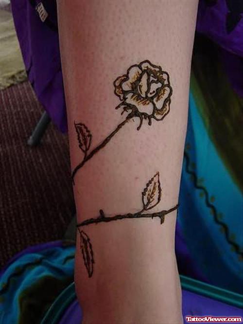 Heena Rose Tattoo