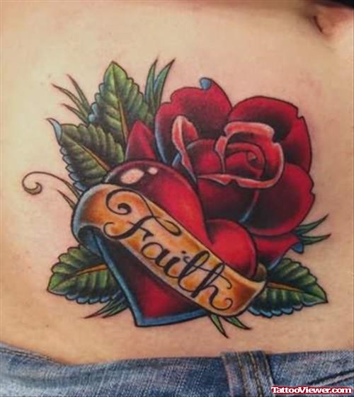 Faith Rose Tattoo