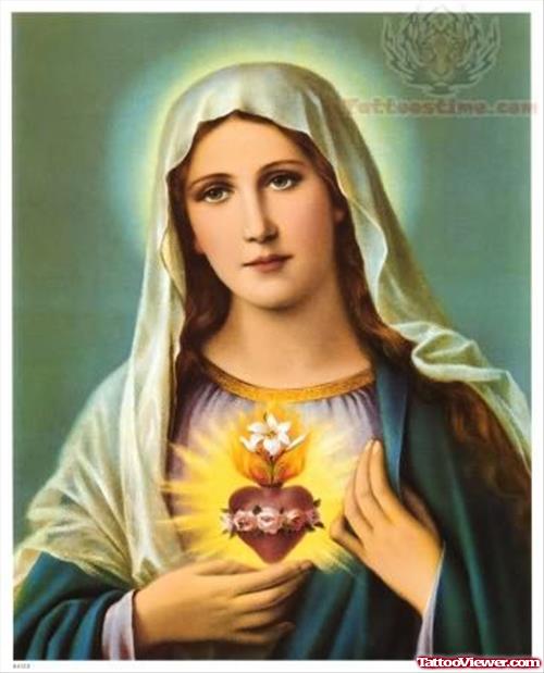 Sacred Heart of Mary Posters