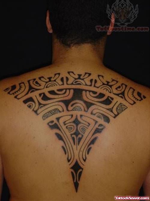 Nice Samoan Tattoo On Back