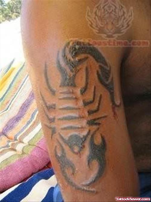 Dangerous Scorpio Zodiac Tattoo