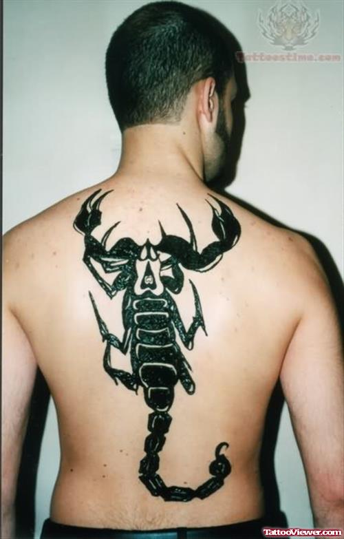 Scorpio Henna Tattoo