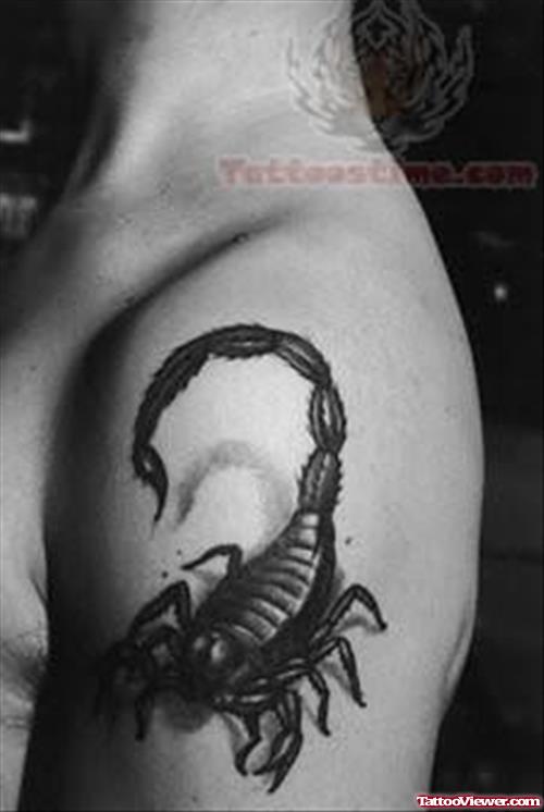 Classy Scorpion Tattoo