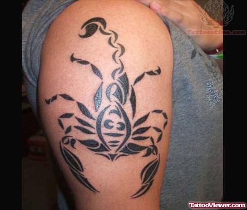 Scorpion Tattoo Design For Women