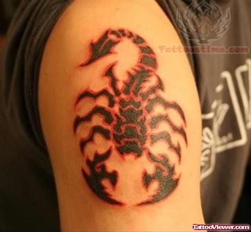 Hot Scorpion Tattoo