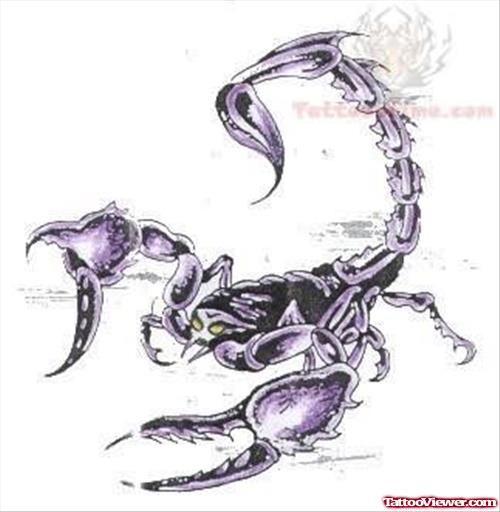Scorpion Tattoo Sample